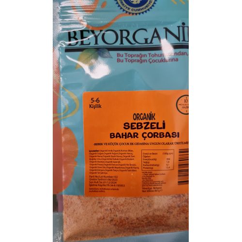 Beyorganik Sebzeli Bahar Çorbası 80 gr