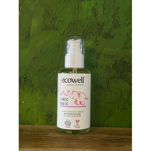 Ecowell Organik Bebek Yağı 100 ml