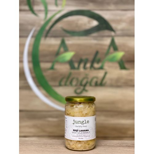 Jungle Sauerkraut Ekşi Lahana Turşusu Sade 580 gr