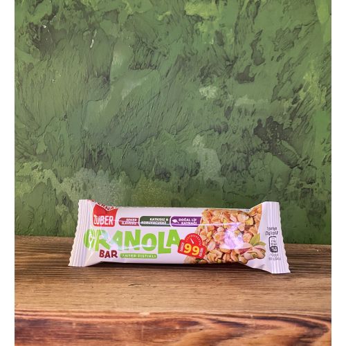 Züber Granola Bar Antep Fıstıklı 25gr