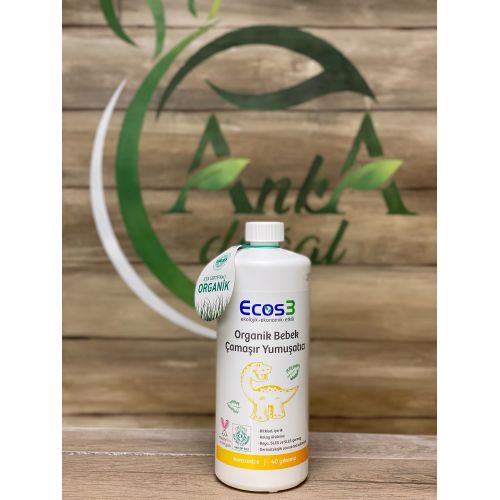 Ecos3 Organik Bebek Çamaşır Yumuşatıcı 1000 ml