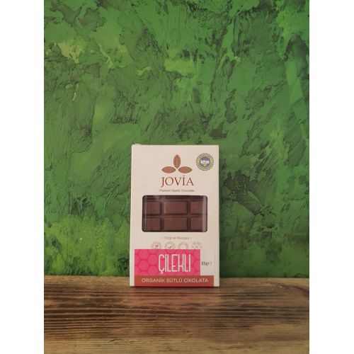 Jovia Organik Sütlü Çikolata 85 g
