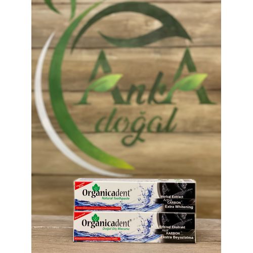 Organicadent Doğal Bitkisel Aktif Karbon Dişmacunu 75 ml