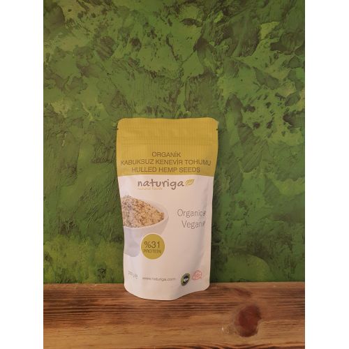 Naturiga Organik Kabuksuz Kenevir Tohumu 200 gr