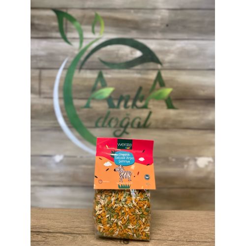 Wefood Kids Organik Sebzeli Arpa Şehriye 250 gr