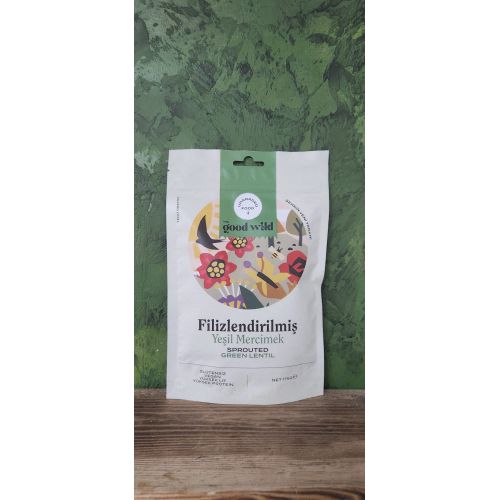The Good Wild Filizlendirilmiş Yeşil Mercimek 175 gr
