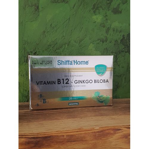 Shiffa Home Vitamin B12-Gingko Biloba Tablet